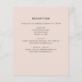 Budget Alles in één roze bloemige eucalyptus bruil (Achterkant)