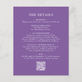 Budget Alles in Een Zonnebloem Lavendel Huwelijk (Achterkant)