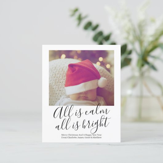 BUDGET alles is kalm en alles is helder voor kerst (Staand voorkant)