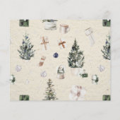 Budget Alles wat we willen voor kerstfoto's Verlov Flyer (Achterkant)