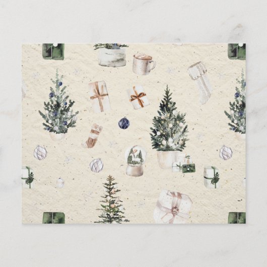 Budget Alles wat we willen voor kerstfoto's Verlov Flyer (Achterkant)