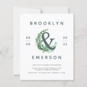 Budget Ampersand Eucalyptus Weddenschap (Voorkant)