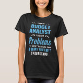 Budget Analyst T-shirt (Voorkant)