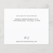 Budget Anemone White Floral - Gegevens Flyer (Achterkant)