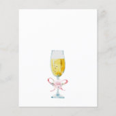 Budget Antiek Roos Bridal Shower Invitation (Achterkant)