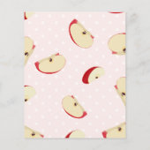 Budget Appel van onze Eye Baby shower Bedankt Card (Achterkant)