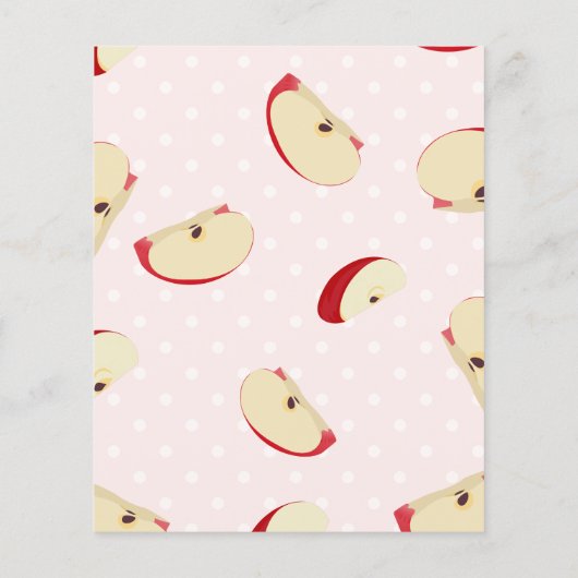 Budget Appel van onze Eye Baby shower Bedankt Card (Achterkant)