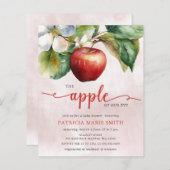 Budget Apple van onze Eye Herfst Baby shower Uitno (Voorkant / Achterkant)