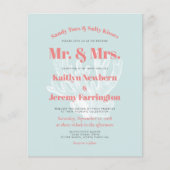 Budget Aqua Coral Beach Weddenschap (Voorkant)