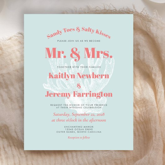 Budget Aqua Coral Beach Weddenschap