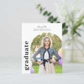 Budget Arch Afstuderen Aankondiging Afstuderen fot (Staand voorkant)