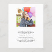 Budget Arch Afstuderen Aankondiging Afstuderen fot (Achterkant)