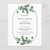 Budget Arch Eucalyptus Greenery Vrijgezellenfeest (Voorkant)