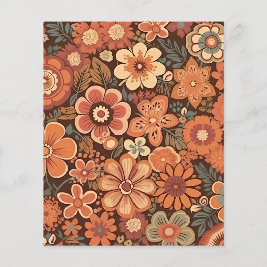 Budget Arch Groovy Retro 70s Bloemenbruiloft (Achterkant)