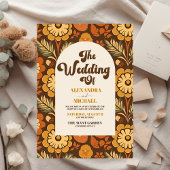 Budget Arch Groovy Retro 70s Bloemenbruiloft