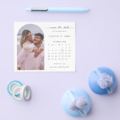 BUDGET Arch kalender foto Save the Date Flyer (Enkel)