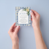 Budget Arch Lemon Amalfi Positano Vrijgezellenfees Flyer (Hand)