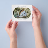 Budget Arch Lijst Weddenschap Foto Hartelijk dank Flyer (Hand)