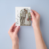 Budget Arch Lijst Weddenschap Foto Hartelijk dank Flyer (Hand)