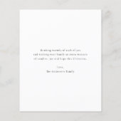 Budget Arch Merry kerstgratie Kaart (Achterkant)