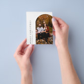 Budget Arch Merry kerstgratie Kaart (Hand)