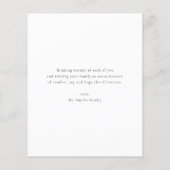 Budget Arch Merry kerstgratie Kaart (Achterkant)