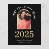 Budget Arch Photo 2025 Afstudeerder Black Aankondi (Voorkant)