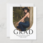 BUDGET Arch Photo Collage QR Code Graduation Party (Voorkant)