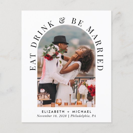 Budget Arch Photo Wedding Reception (Voorkant)