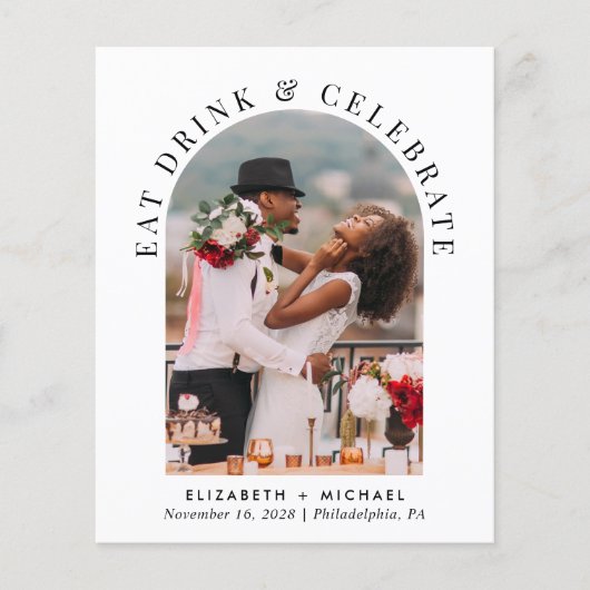 Budget Arch Photo Wedding Reception (Voorkant)