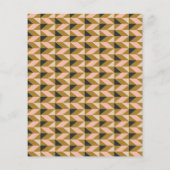 Budget Art Deco Blush en Gold Graduation Party (Achterkant)