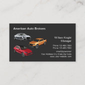 Budget Automotive Broker Thema Visitekaartje (Voorkant)