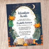 Budget Autumn Adventure Woodland Baby shower