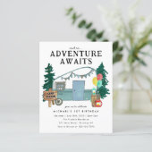 Budget Avontuur wacht op autobomen Camping Verjaar (Staand voorkant)