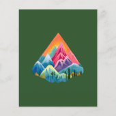 Budget avontuur wacht op Baby shower Dank u (Achterkant)