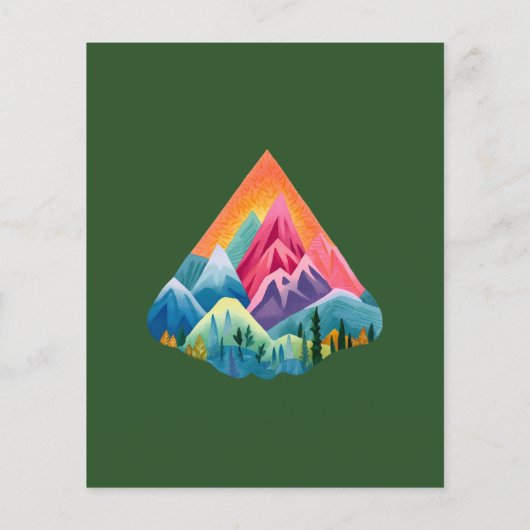 Budget avontuur wacht op Baby shower Dank u (Achterkant)