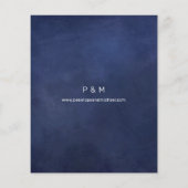 Budget Baby' Breater B Chalkboard Save Date Flyer (Achterkant)