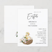 Budget Baby Duck & Easter Egg Floral Easter (Voorkant / Achterkant)