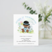 Budget Baby First Birthday Party Invitation (Staand voorkant)