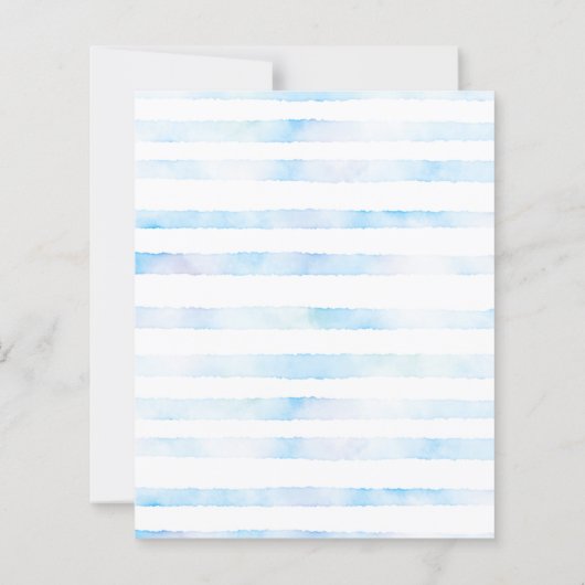 Budget Baby Foto Baptism Religious Event Invite (Achterkant)