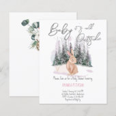 Budget Baby Het is koud buiten het baby shower van (Voorkant / Achterkant)