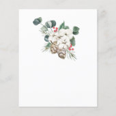 Budget Baby Het is koud buiten het baby shower van (Achterkant)