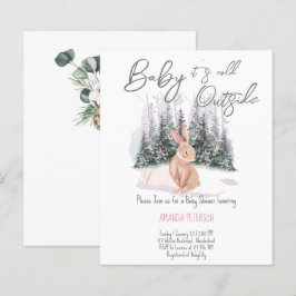 Budget Baby Het is koud buiten het baby shower van