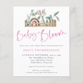 Budget Baby in Bloom Boho Baby roze douche