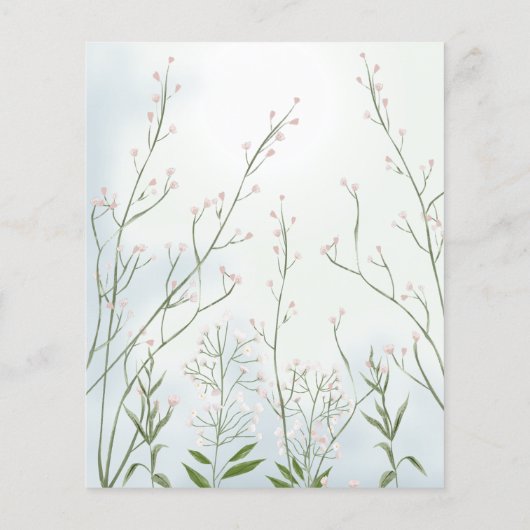 Budget Baby in Bloom Boy Blue Bloemendouche (Achterkant)