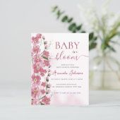 Budget Baby in Bloom Girl Roze Bloemdouche (Staand voorkant)