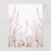 Budget Baby in Bloom Girl Roze Bloemdouche (Achterkant)