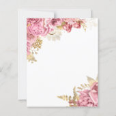 Budget Baby in Bloom Roze Bloemen Meisjes Baby sho (Achterkant)