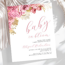 Budget Baby in Bloom Roze Bloemen Meisjes Baby sho