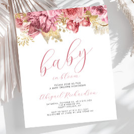 Budget Baby in Bloom Roze Meisjes Bloemen Baby sho